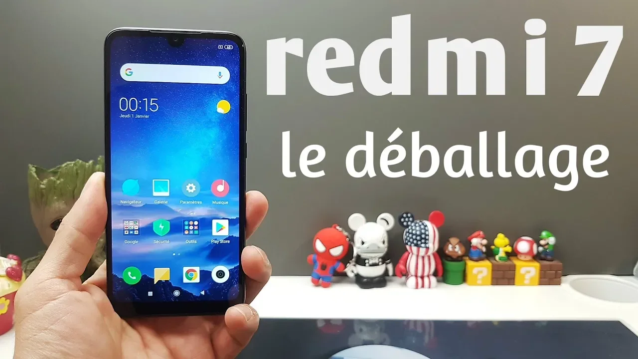 Vido-Test de Xiaomi Redmi 7 par Espritnewgen