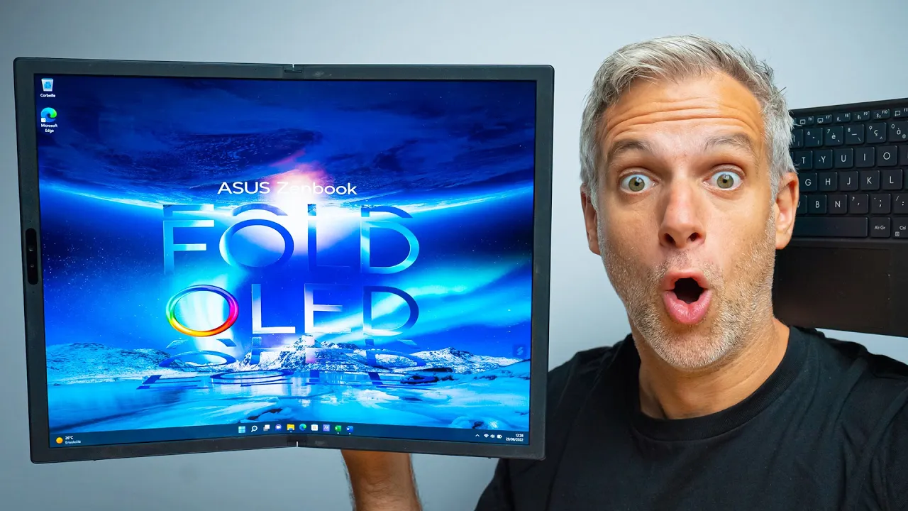 Vid�o-Test de Asus Zenbook 17 Fold par Monsieur GRrr