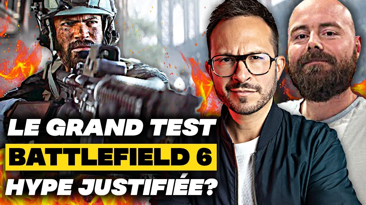 Vidéo-Test de Battlefield 6 par Julien Chièze