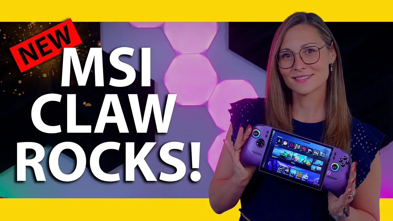Vid�o-Test de MSI Claw 8 par Techtesters