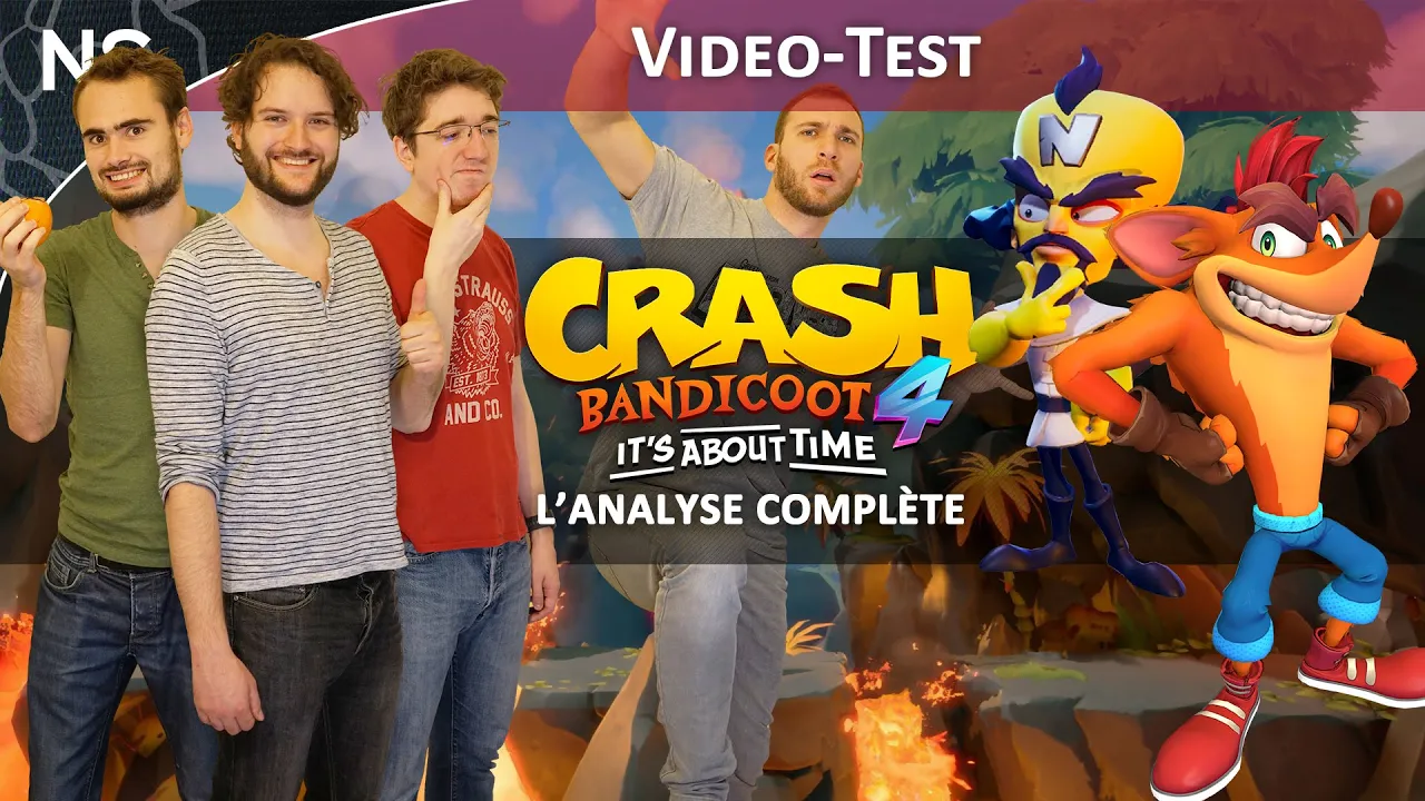 Vido-Test de Crash Bandicoot 4 par The NayShow