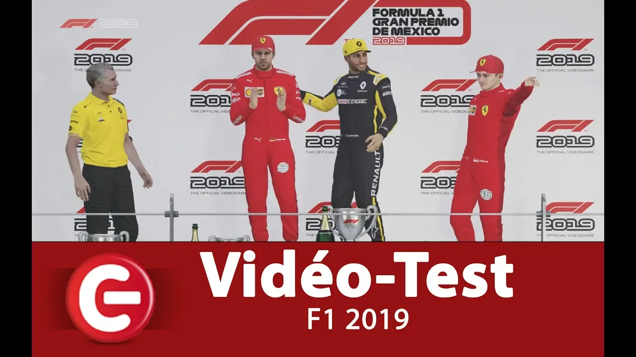 Vido-Test de F1 2019 par ConsoleFun