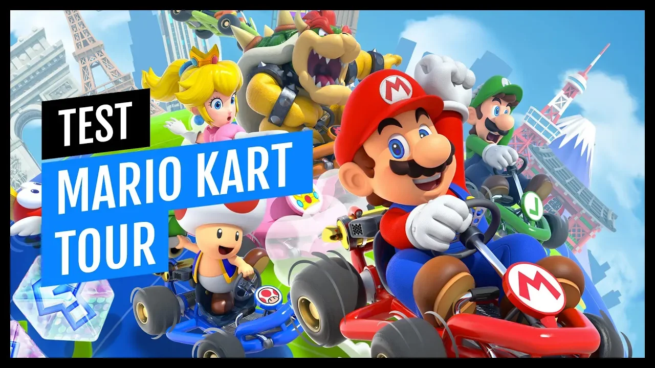 Vido-Test de Mario Kart Tour par Revue Multimdia