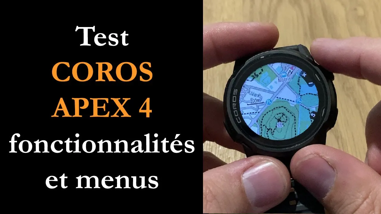 Vidéo-Test de Coros Apex par Montre cardio GPS