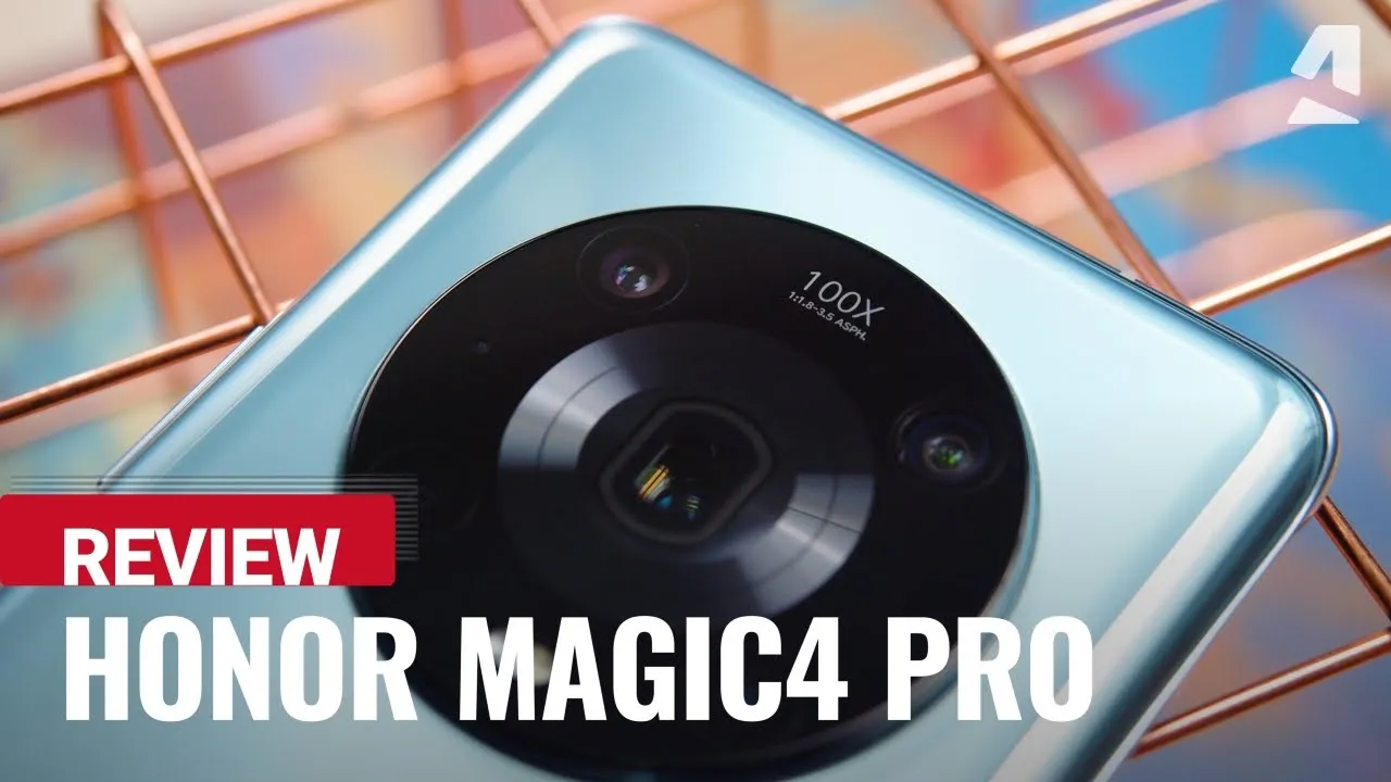 Vido-Test de Honor Magic4 Pro par GSMArena