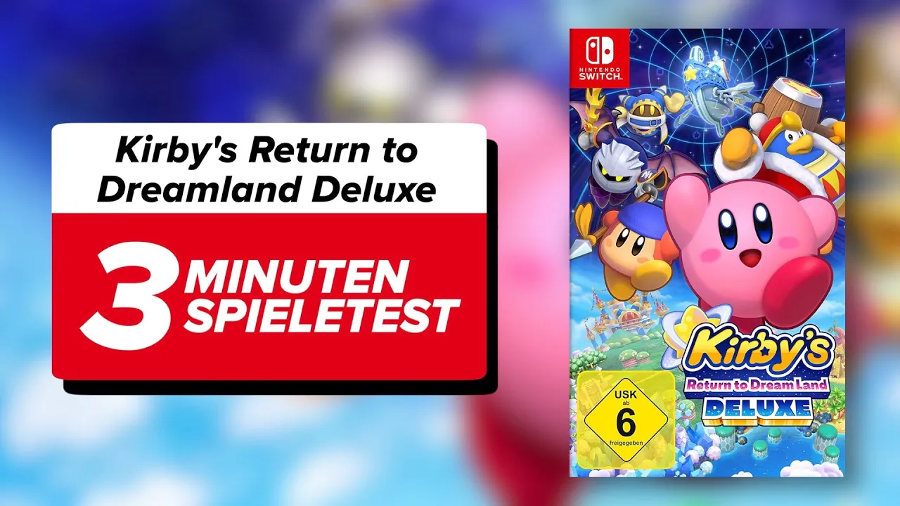 Vido-Test de Kirby Return to Dream Land Deluxe par Computer Bild