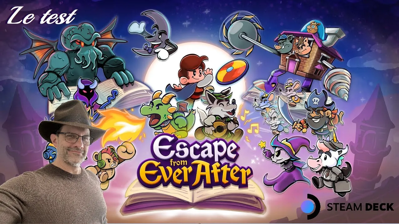 Vid�o-Test de Escape from Ever After par Salon de Gaming de Monsieur Smith