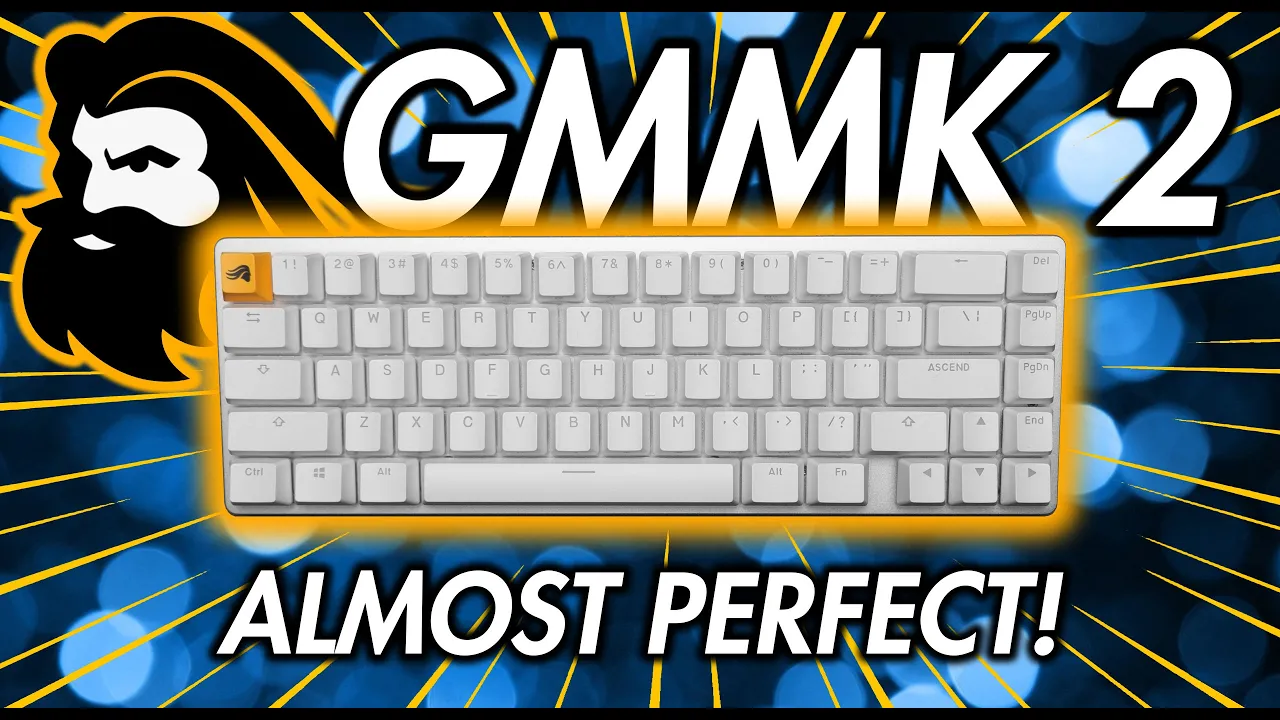 Vido-Test de Glorious PC Gaming Race GMMK 2 par Romsicle