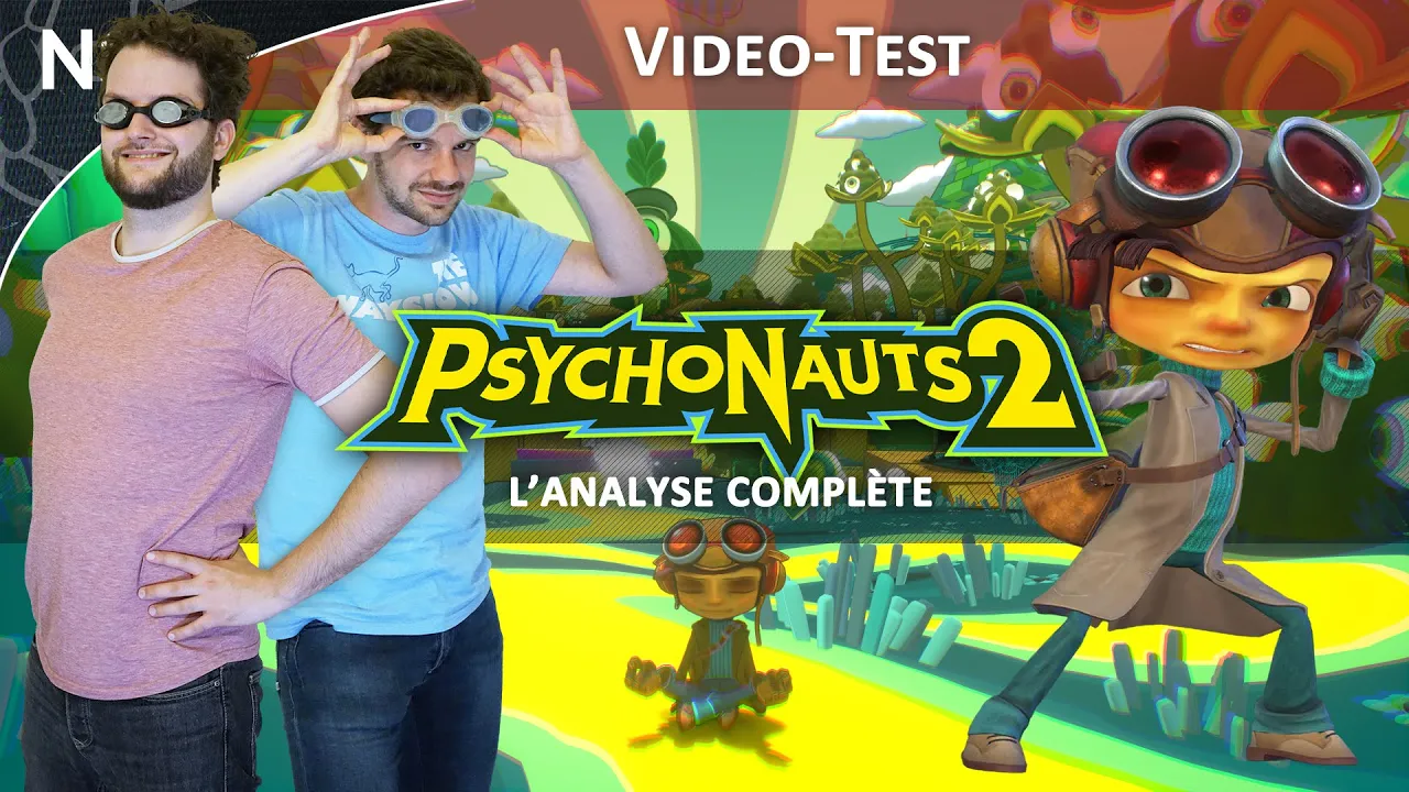 Vido-Test de Psychonauts 2 par The NayShow