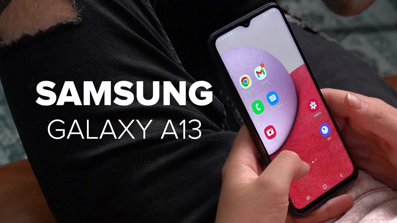 Vido-Test de Samsung Galaxy A13 par Computer Bild