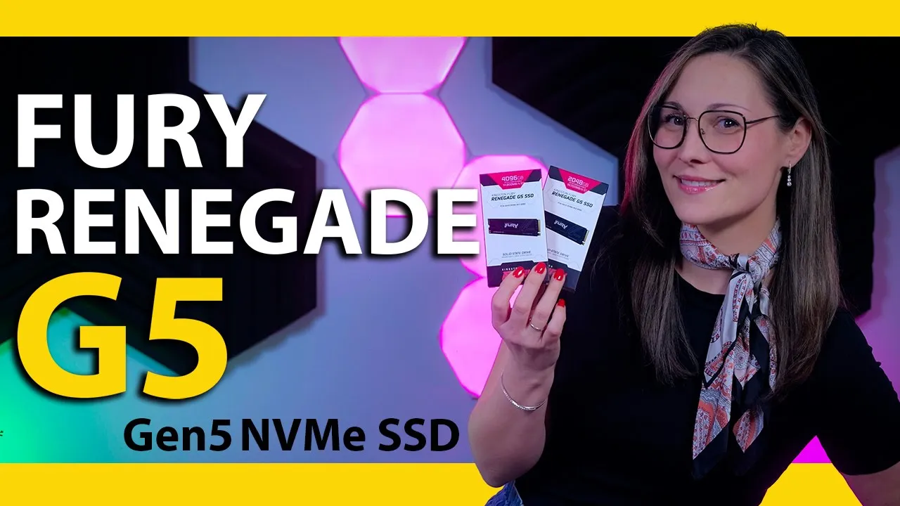 Vid�o-Test de Kingston FURY Renegade G5 par Techtesters