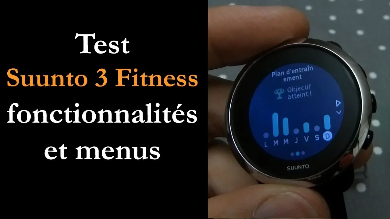 Vido-Test de Suunto 3 Fitness par Montre cardio GPS