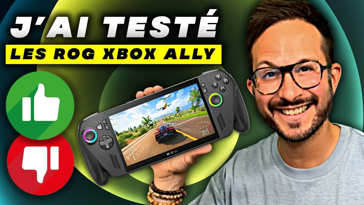 Vidéo-Test de Asus ROG Xbox Ally X par Julien Chièze