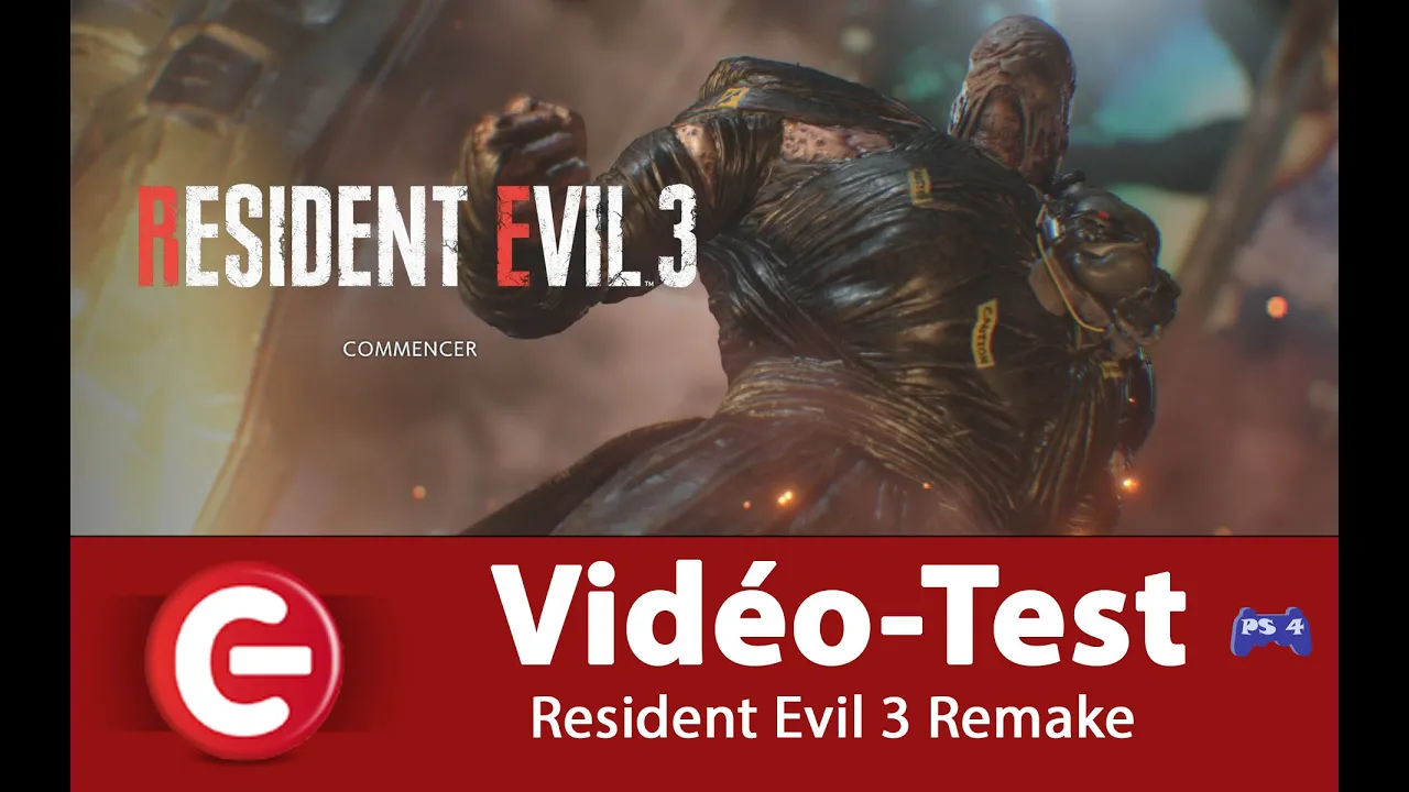 Vido-Test de Resident Evil 3 Remake par ConsoleFun