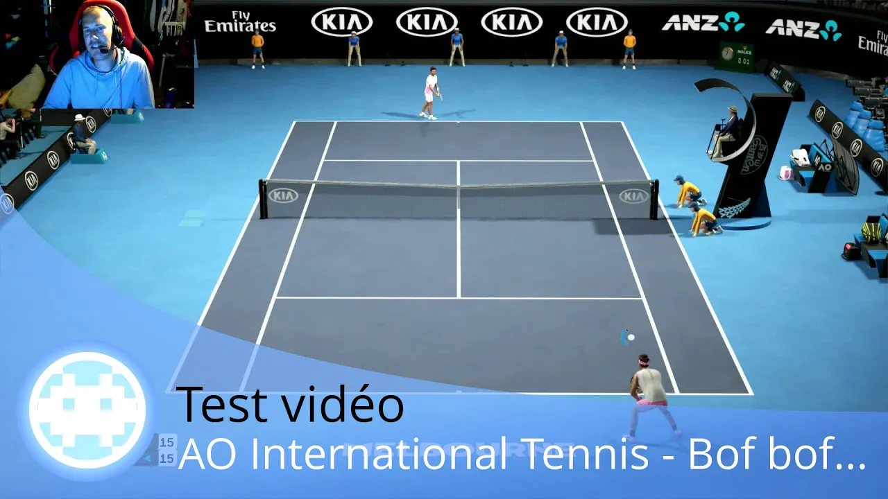 Vido-Test de AO International Tennis par PlayerOne.tv